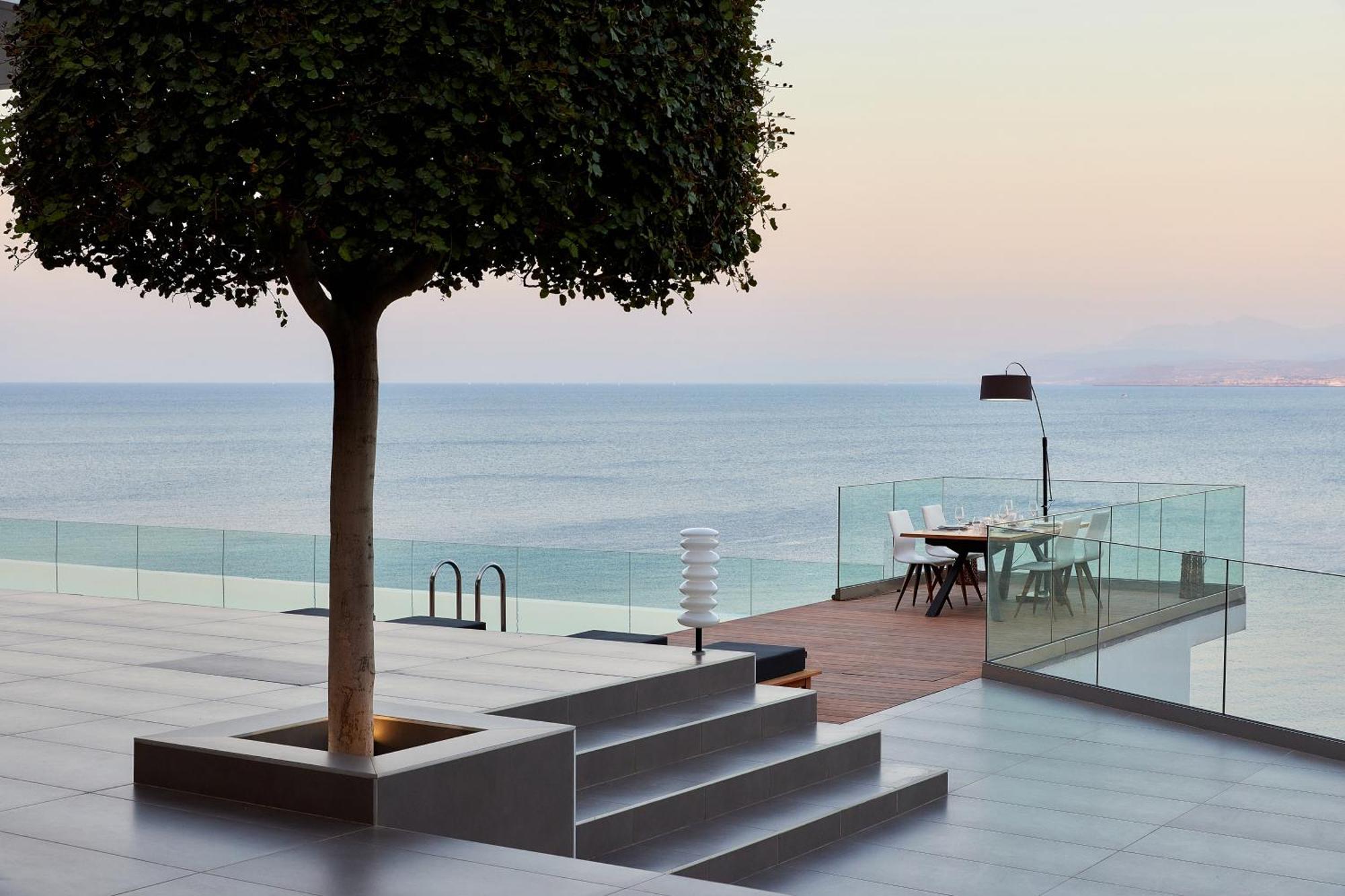 Beachfront Villa In Crete - Epavli Luxury Villa Агия-Пелагия  Экстерьер фото