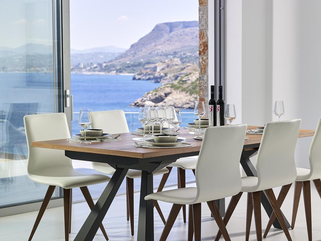 Beachfront Villa In Crete - Epavli Luxury Villa Агия-Пелагия  Экстерьер фото
